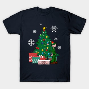 Beetle Bailey Around The Christmas Tree T-Shirt